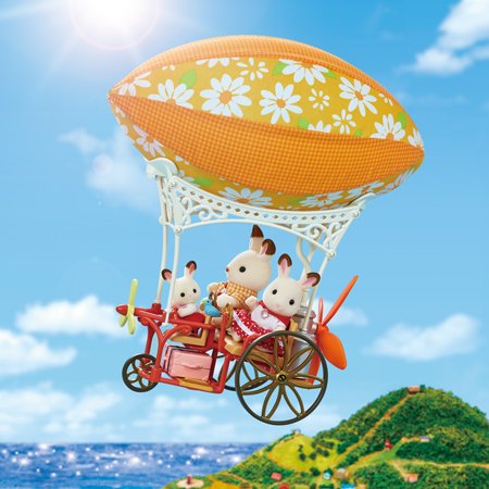 ☆新商品情報☆ 2月13日発売予定「空のぼうけん飛行船」は、シルバニア