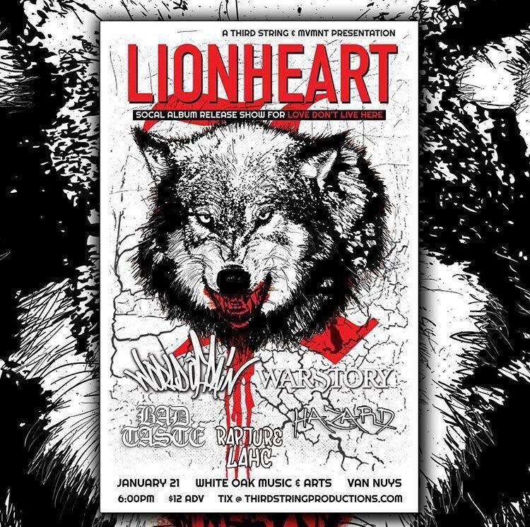 "@TonyShekinahh: My band has a show next Thursday (21st) for <a href="/LionheartCA/">LIONHEART</a> album release show! It's going to be sick "