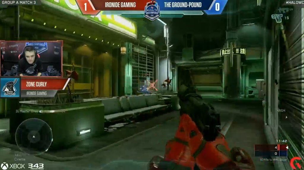 Competidev's tweet photo. Cue the Halo theme song. The tournament continues live at 4am central time. https://t.co/yqQj57ETRv #HaloWC https://t.co/3oM6HWwtGa