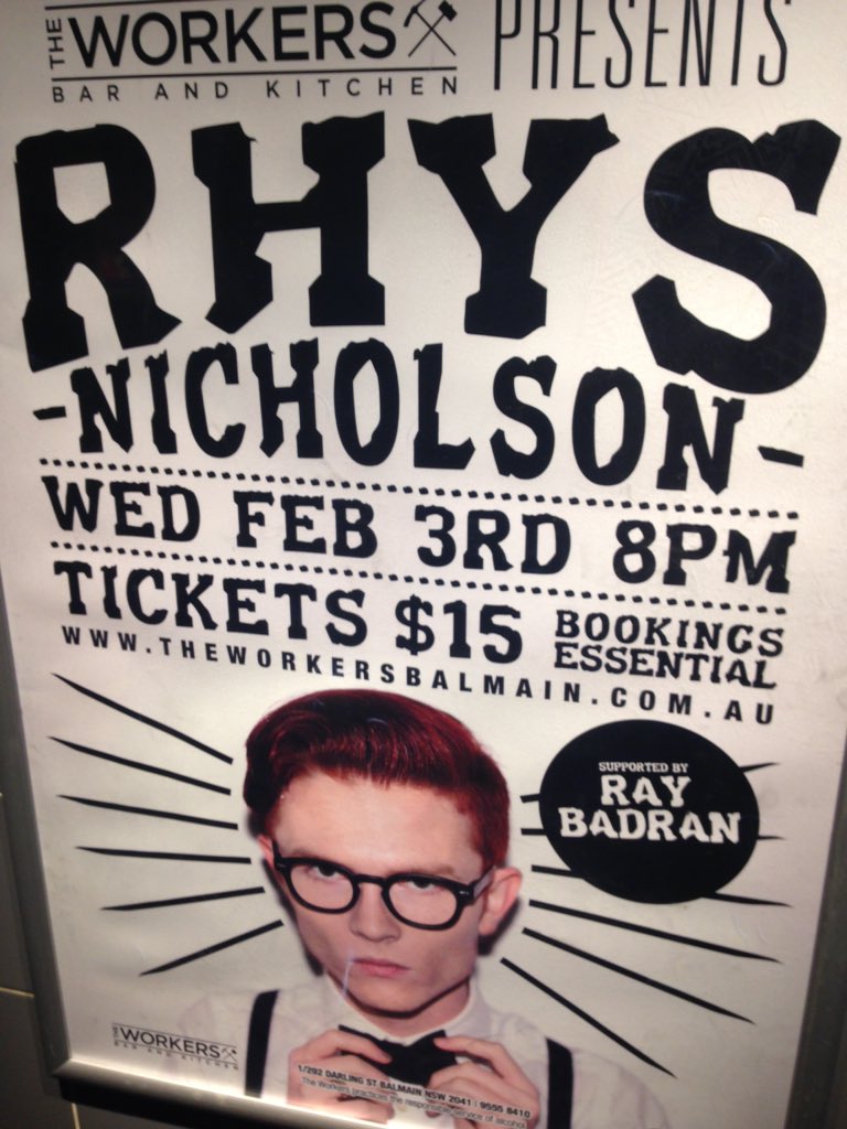 Stop watching me use the toilet <a href="/rhysnicholson/">Rhys nicholson</a> although I'm not surprised that @RayBadran would support such antics