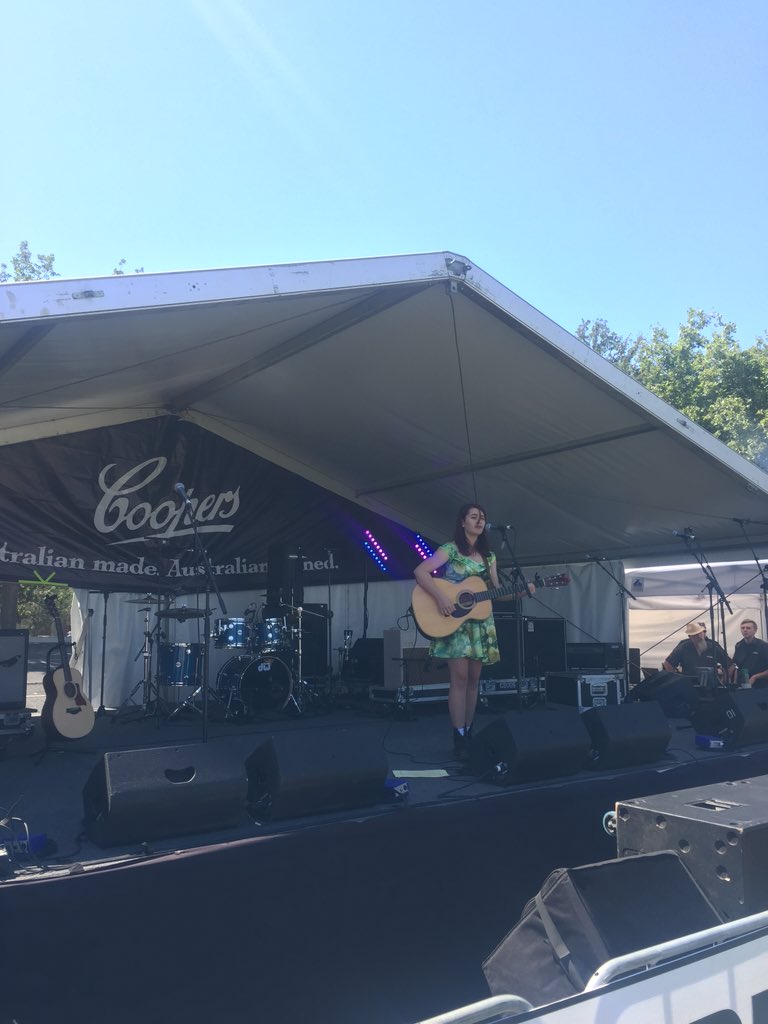 Ballarat_Beer's tweet photo. The excellent Anna Oliphant Wright opening the stage for the day! #beerllarat #localmusic https://t.co/FBg5la4Gyd