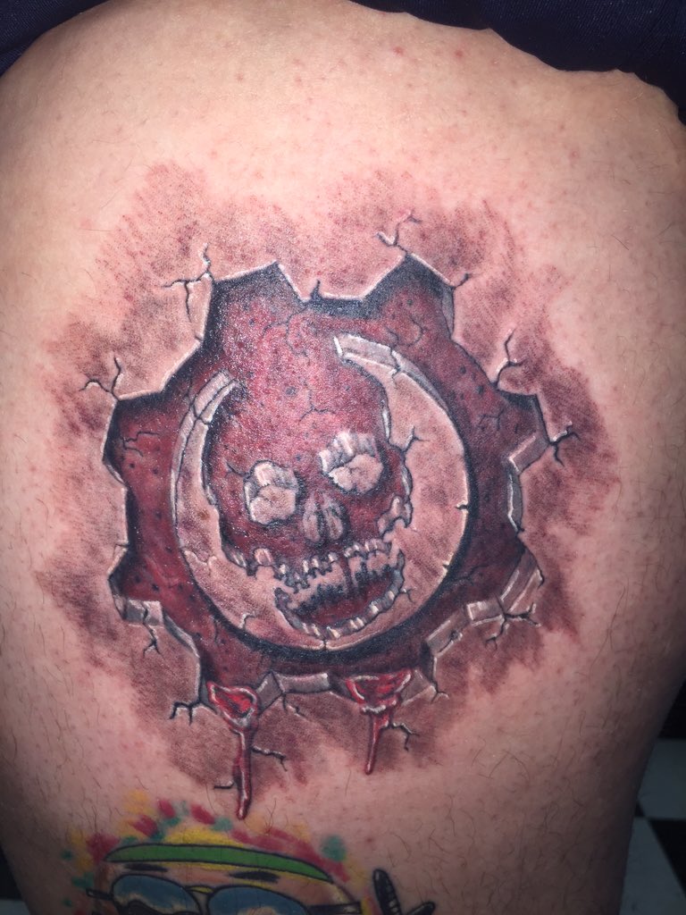 50 Gears Of War Tattoos For Men  YouTube