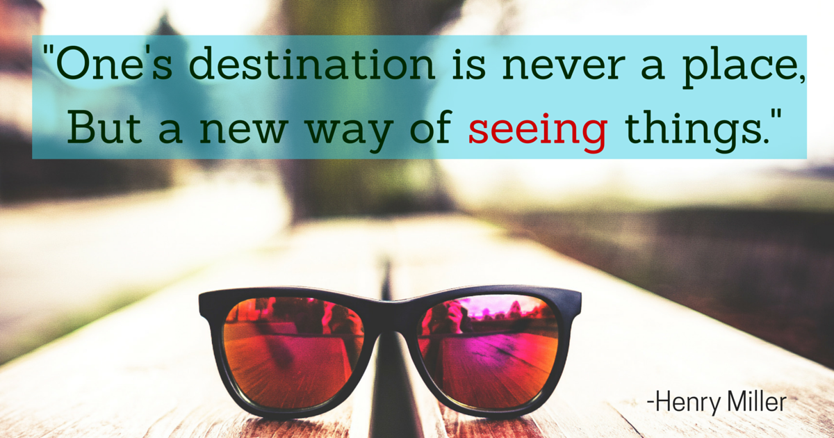 TravelodgeSD's tweet photo. "One's destination is never a place, But a new way of seeing things" - Henry Miller #travel #qotd https://t.co/moH1f7A9ma