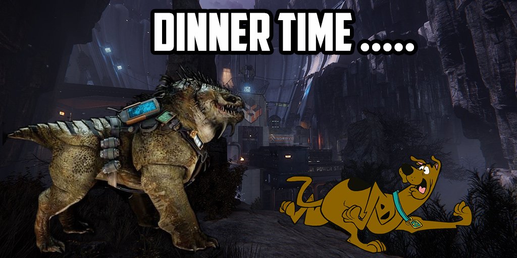 CustardMarv's tweet photo. I'm hungry...#evolve #daisy @EvolveGame @TurtleRock https://t.co/EOsRQcah2u