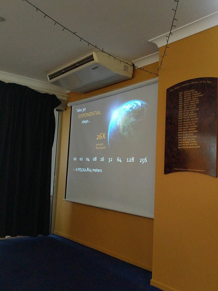 GIYC2016's tweet photo. Down at the Gold Coast listening to @drctan talk about thinking exponentially #GIYC2016 https://t.co/g5xjX3wveY
