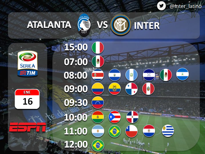 Rojadirecta Atalanta-Inter Streaming Diretta Calcio Oggi Serie A 16 01 2016 Rojadirecta Atalanta-Inter Streaming Diretta Calcio Oggi Serie A 16 01 2016
