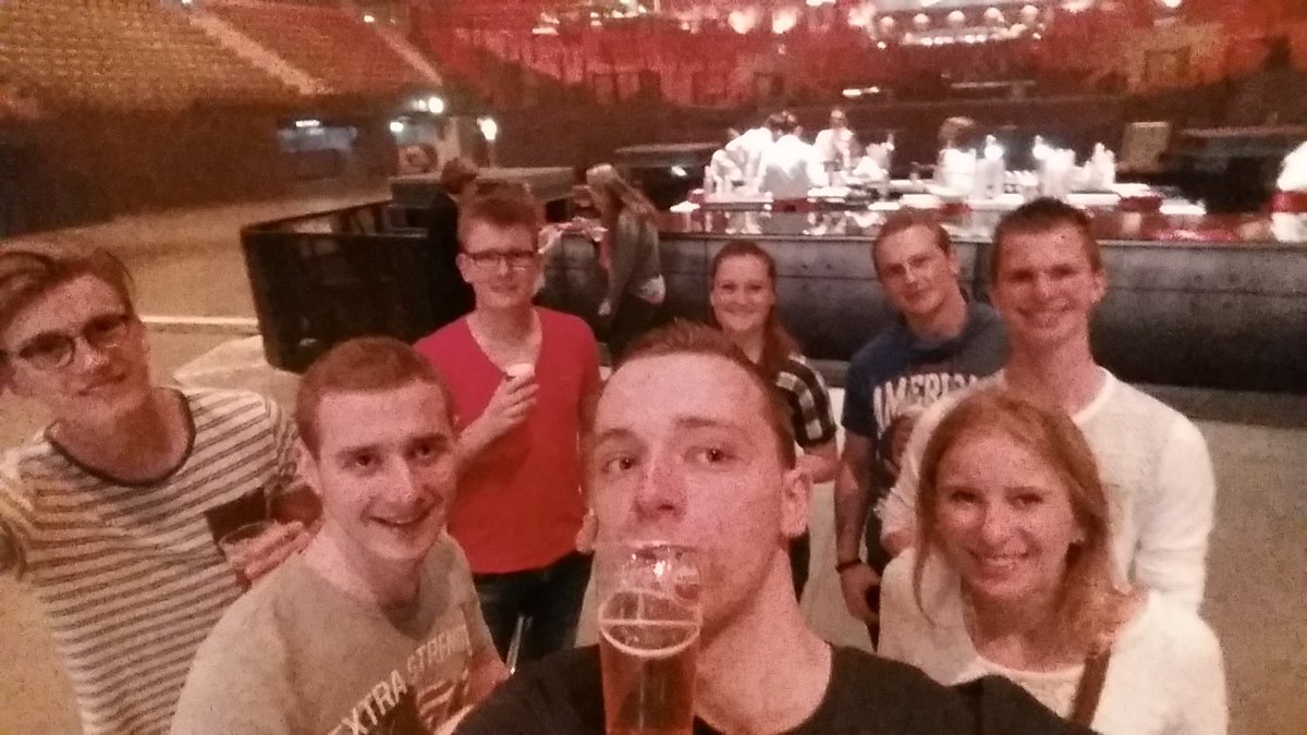 #vval finally met de boys en rox