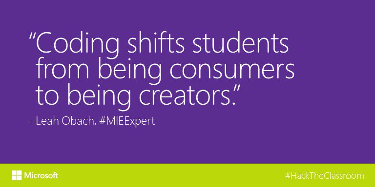 MicrosoftEDU's tweet image. #MIEExpert @LeahO77 recommends using free online resources like these: msdn.microsoft.com/imagine/imagin… #HackTheClassroom
