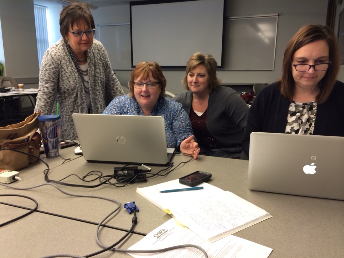 DrGTeague's tweet image. A morning of planning for #writingthinking conference in Feb. So excited about my session.