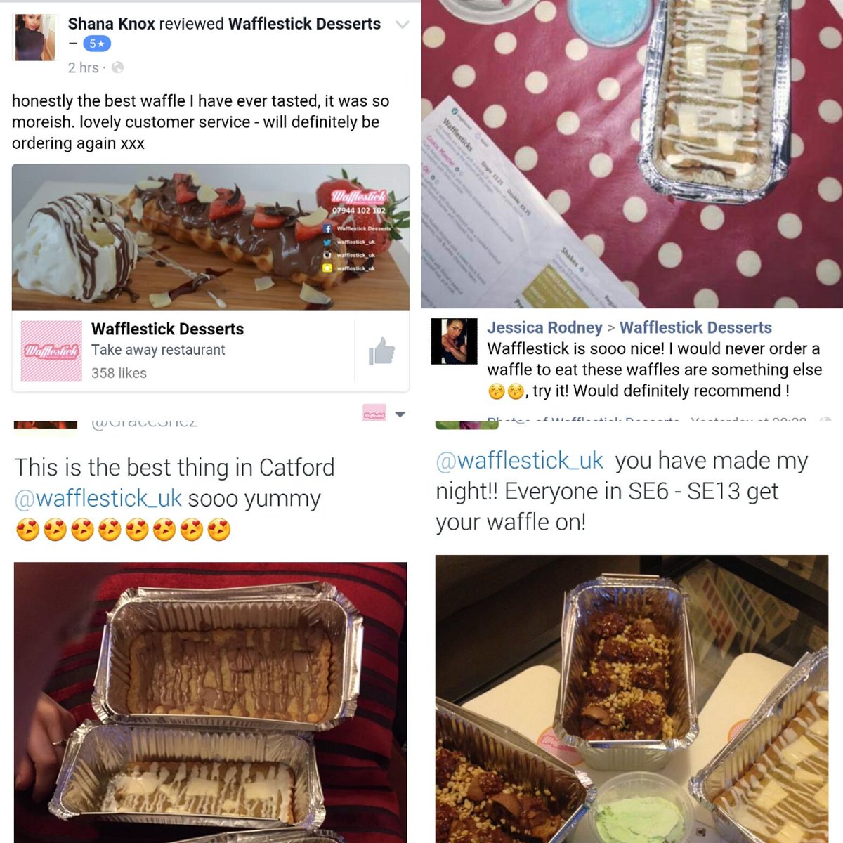 Join the #waffleteam and give us a call tonight! 07944 102 102.. 6.30-11pm.. #wafflestick #catford #lewisham