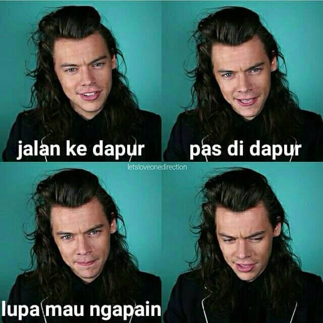 1DUpdatingIndo's tweet photo. ME EVERYDAY. ik this is some cheap joke but who cares. 

Cr : All About Harry on line https://t.co/XtR7OQBWBC