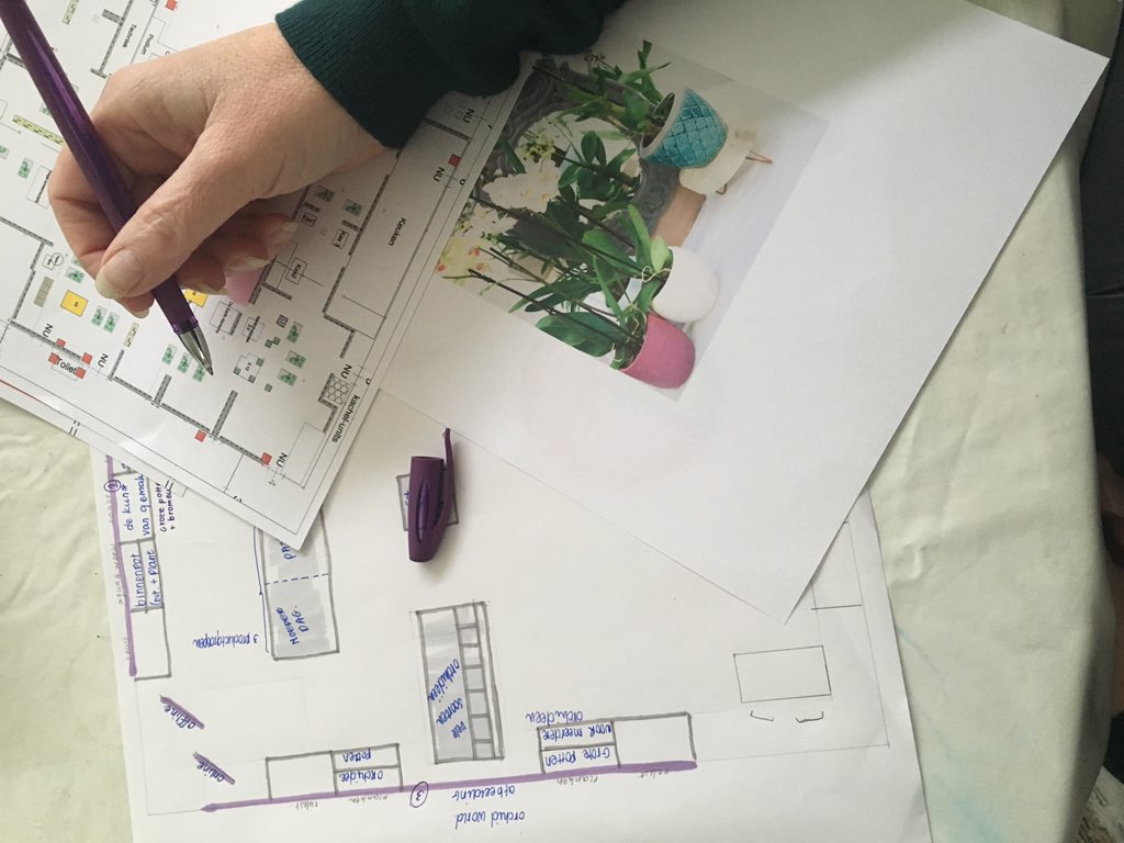 Preparing exhibition 'Garden retail experience'. Meet us at 18 &amp; 19 February in Boskoop