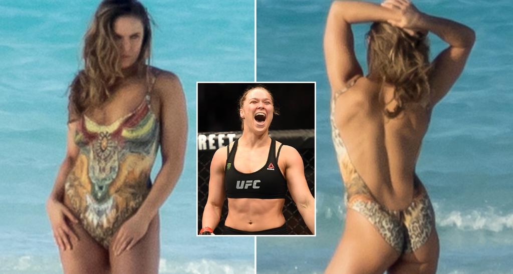 UFC golden girl RondaRousey returns naked bodypaint snaps | Scoopnest 