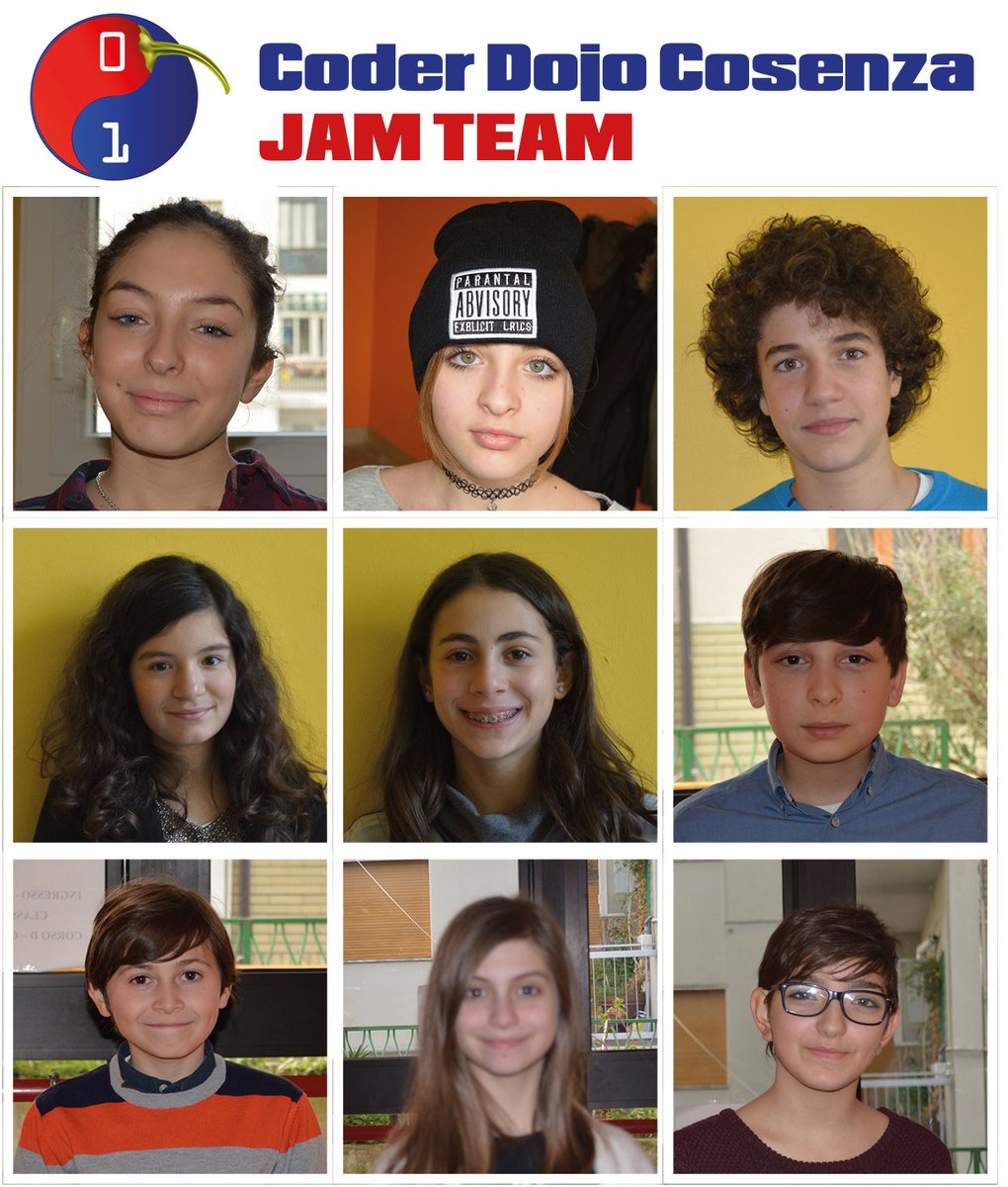 coderdojocs's tweet image. Ecco il nostro Jam team! @CoderDojoTo2 @CoderDojo #GGJ16 #KidsGameJam