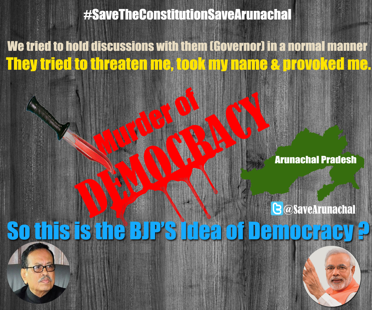 We tried to hold discussions with them in a normal manner.They tried to threaten me & provoked me.
@INCIndia