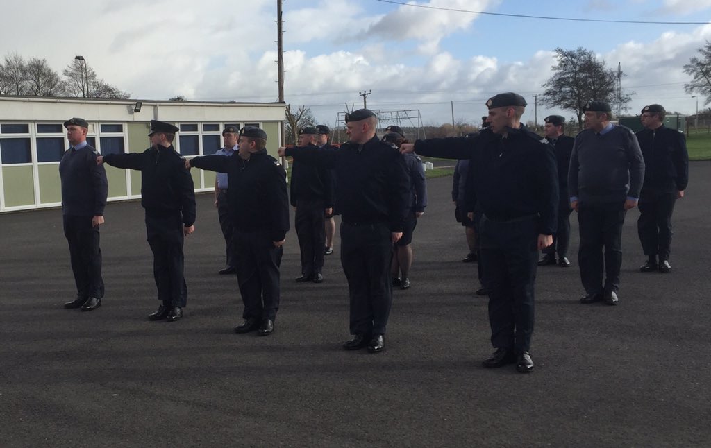 @corpsdrillwo putting <a href="/MerseysideWing/">Merseyside Wing</a> SNCO conference through there paces on the drill square!