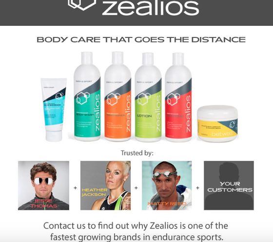 DKTriStore's tweet image. ZEALIOS Products are on their way to DK! Sulfate-free shampoo, conditioner &amp;amp; lotions for the Endurance Athlete.