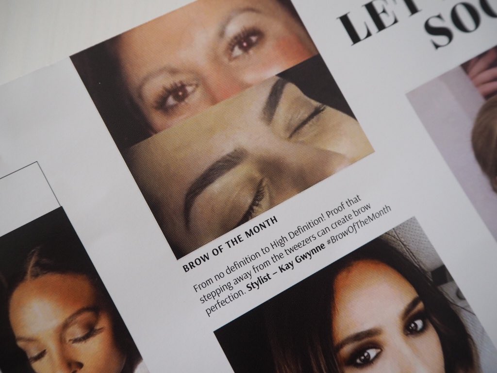 kay__evans's tweet photo. Reading through the latest #highdefiniton magazine and very proud to see one of my transformations featured.#hdbrows https://t.co/tXzbR1yzfk