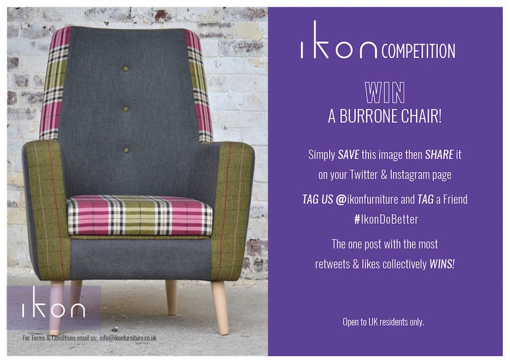 MattAndCO's tweet photo. @ikonfurniture @S9Kel lovely chair, would look epic in my new house #IkonDoBetter https://t.co/2xrvtGj559