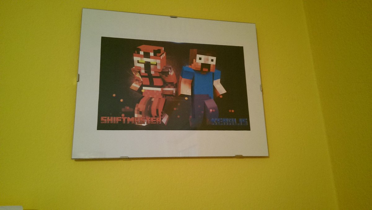 domenprevorc's tweet photo. #KeralisATS @WorldofKeralis and #Shiftmaster just chilling on my wall for 4 years now making me smile https://t.co/YNUJj1FE2E