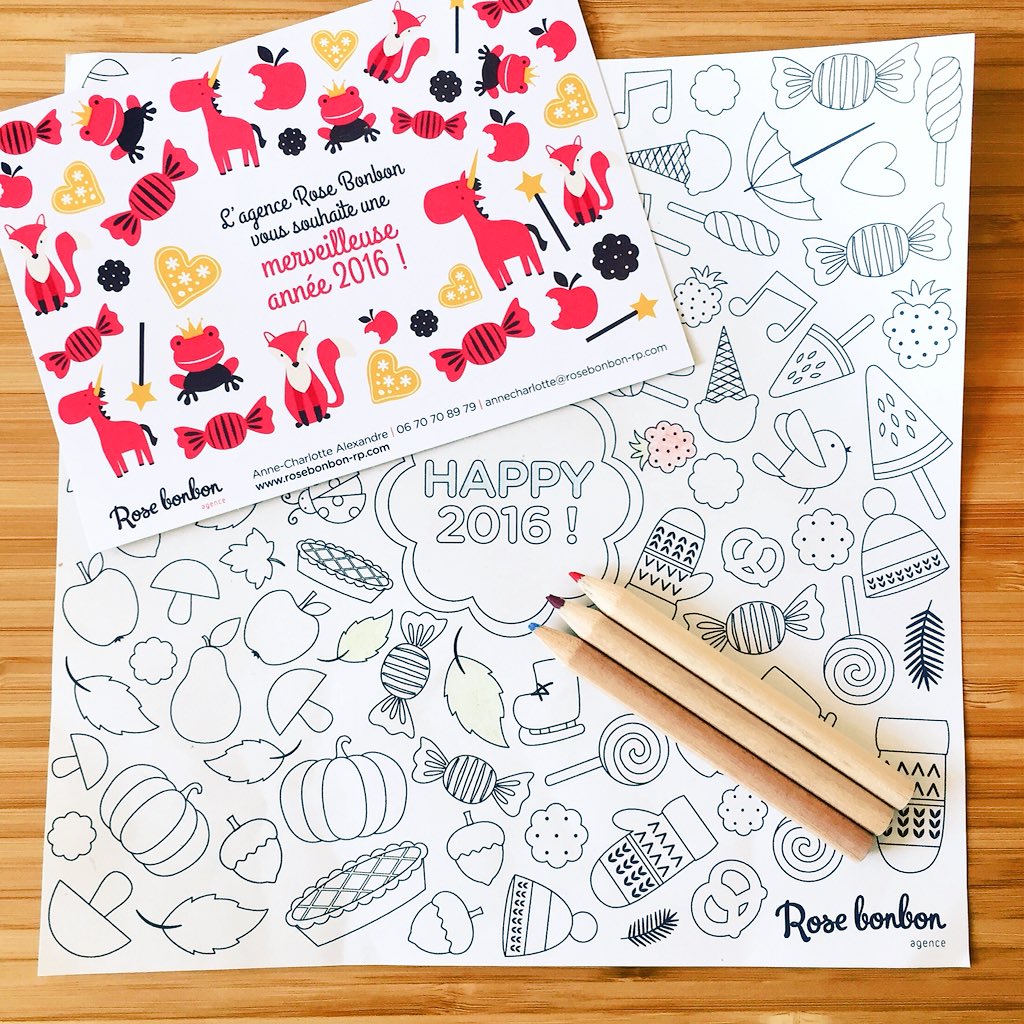 Initialesgg's tweet photo. Merci @RoseBonbonRP pour vos jolis vœux 🎁😘 j'ai déjà commencé à colorier 😉 https://t.co/nIZ2MEn0Rz
