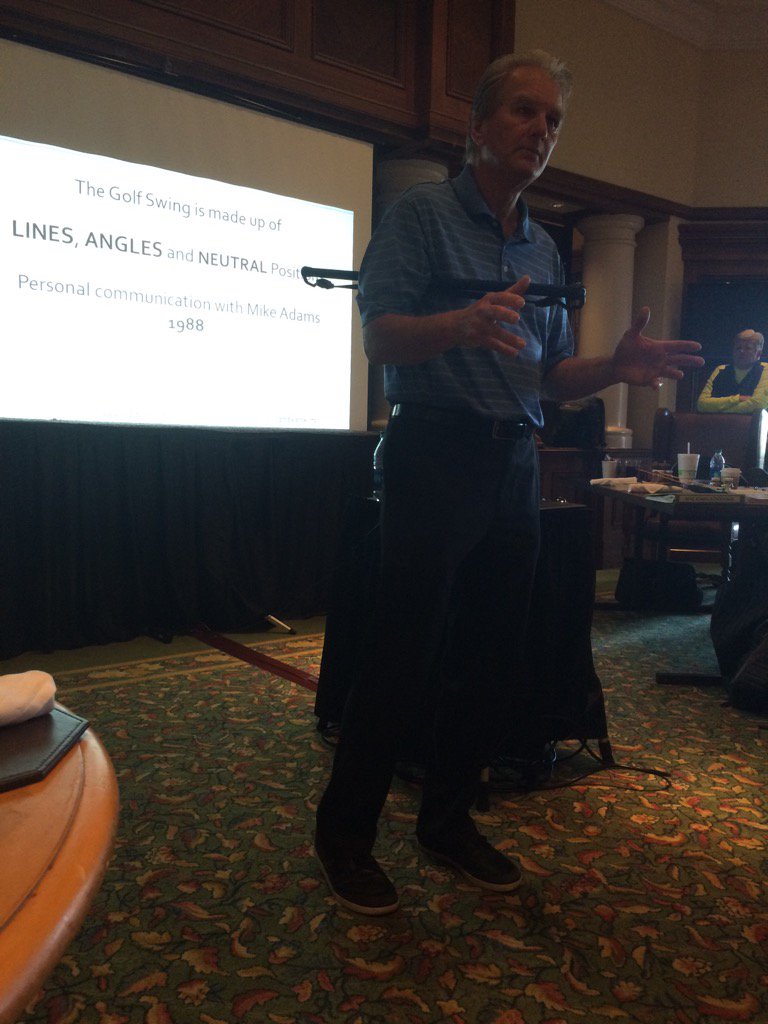 LarryRinker's tweet image. Dr David Wright presenting at #BioSwingDynamics Level I Certification at The Ritz-Carlton Golf Club, Orlando