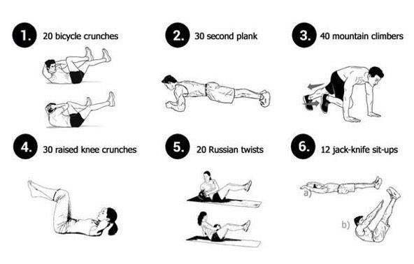 Ab workout
