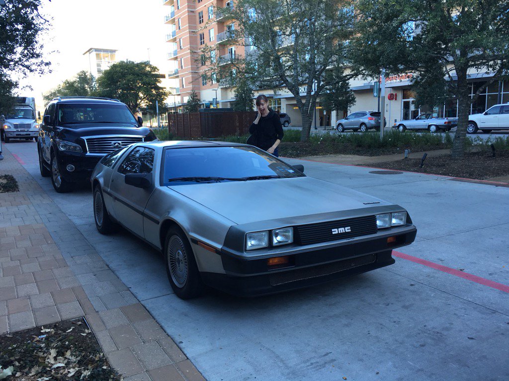 April Kimble on Twitter "Had this BackToTheFuture DeLorean moment
