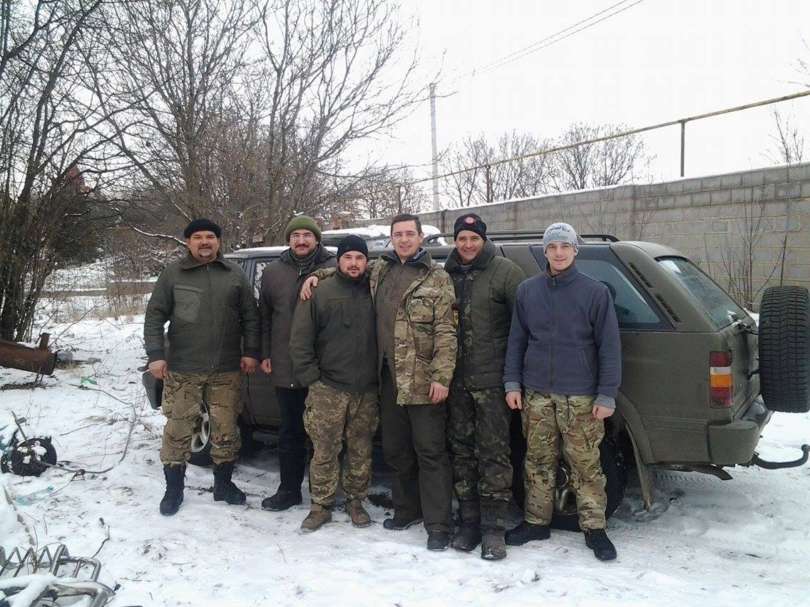 Бахмацькі свободівці доправили чергову партію допомоги українським воякам