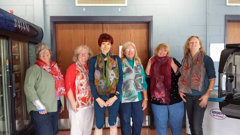 I am holding a NUNO FELTING CLASS Sunday 2/7 at The Bow Lake Grange Hall in Strafford, NH 11 facebook.com/events/1653778…