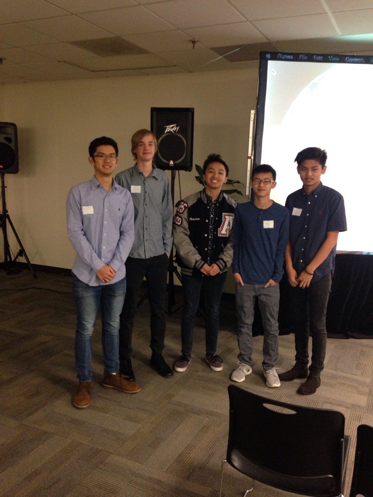 jkhelvey's tweet image. AHS Students at the 2016 Rotary Human Rights Symposium