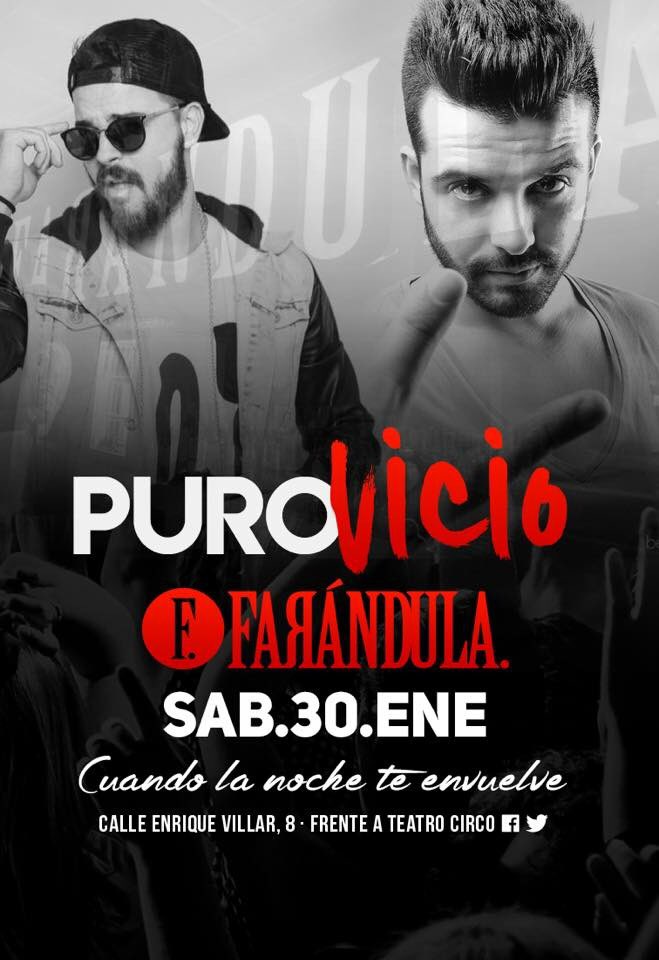 Esta noche tenemos Puro Vicio...!!! <a href="/AdriVmusic/">ADRI V</a> gorraca...??? 😉 hoy la hacemos gordísima...!! <a href="/GrupoFarandula/">FarandulaGrupo</a> 👌🏼😂🗣🙋🏻