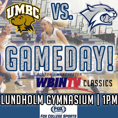 UNHCatPack's tweet photo. It's GAME DAY for @UNHWBB! https://t.co/y8laa8O8jv