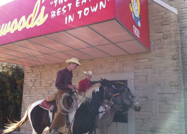 undbbq's tweet photo. Walk in. Drive through. Or ride through.  Whatever your mode of transportation, just get here. https://t.co/T1ADztRtVc
