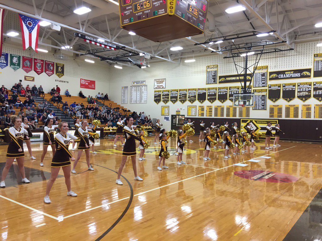 Very nice performance by our cheerleaders who always have it "going on"!