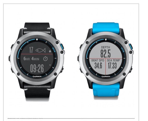 garmin fishing watch