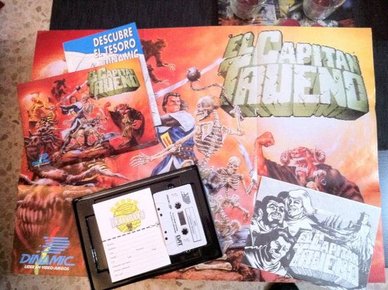 CaballeroSergi's tweet image. El Capitán Trueno. 
Podías intercambiar los personajes.
Juegazo de #DinamicSoftware 

#rcadena