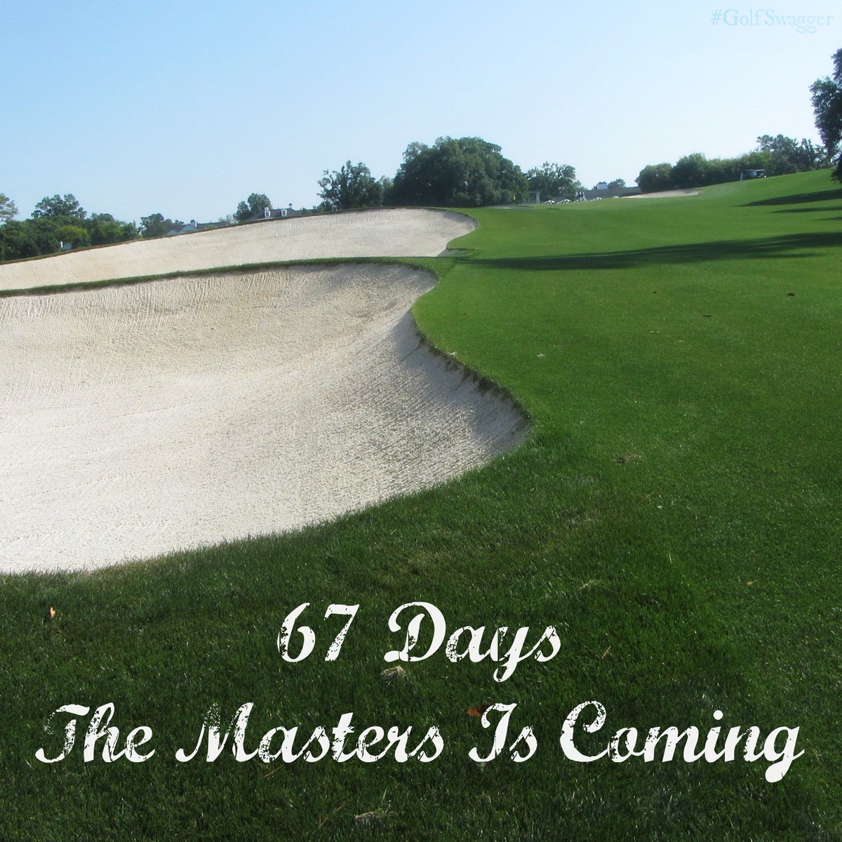 It won't be long... #MastersCountdown 67 days, 21 hours, 43 minutes and 44 seconds