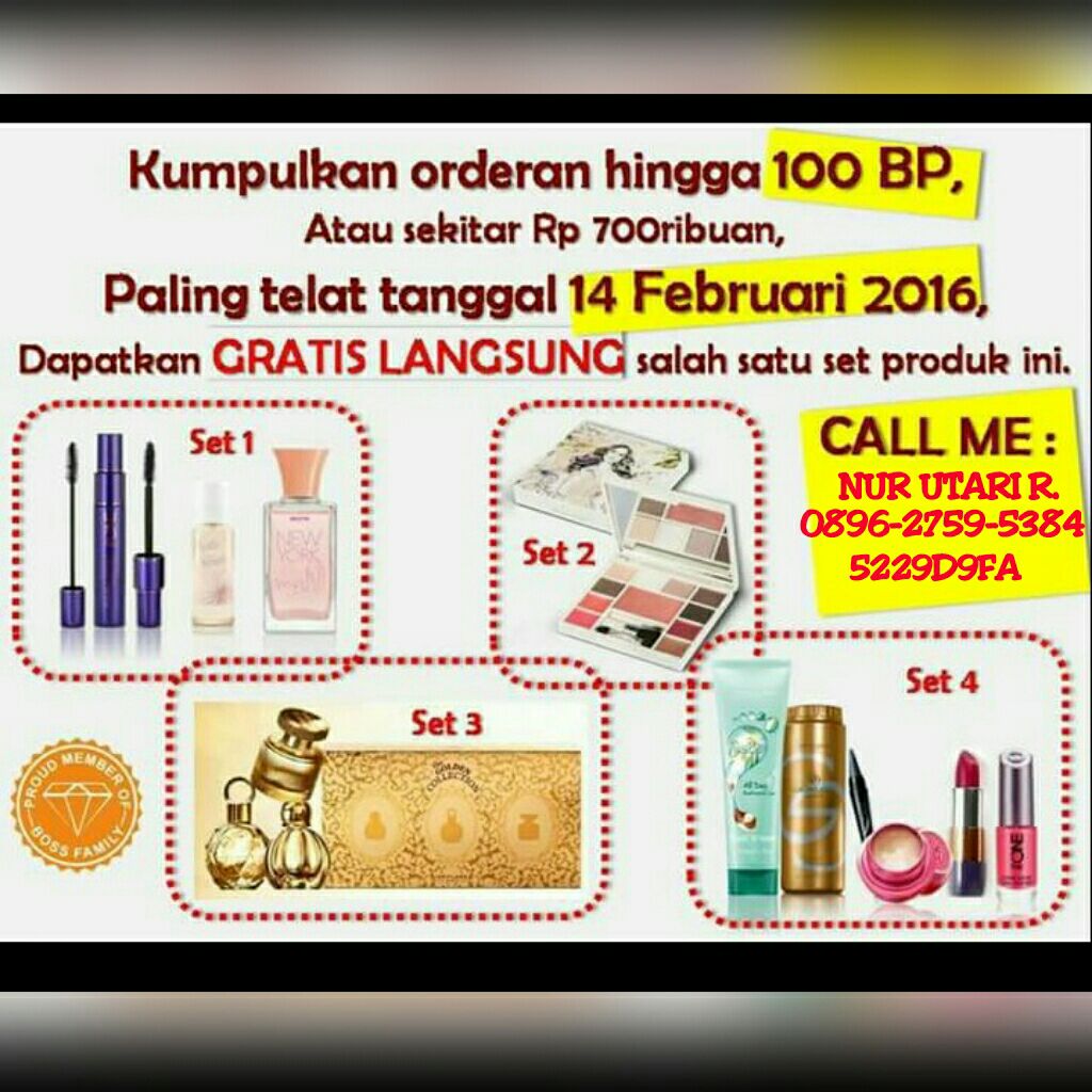 Yg mau dapet penghasilan tambahan dan mau dapet produk produk GRATIS bisa hub. saya dan saya ksih tau caranya 😊😊