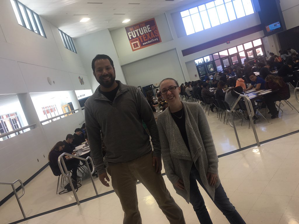 KAbsNISD's tweet photo. Up early for AP Super Saturday @NISDSecELA @NISDSTEVENS #TeachersRock #Dedicated #ELAEdition #FalconPose? https://t.co/tOVJCW0pgR