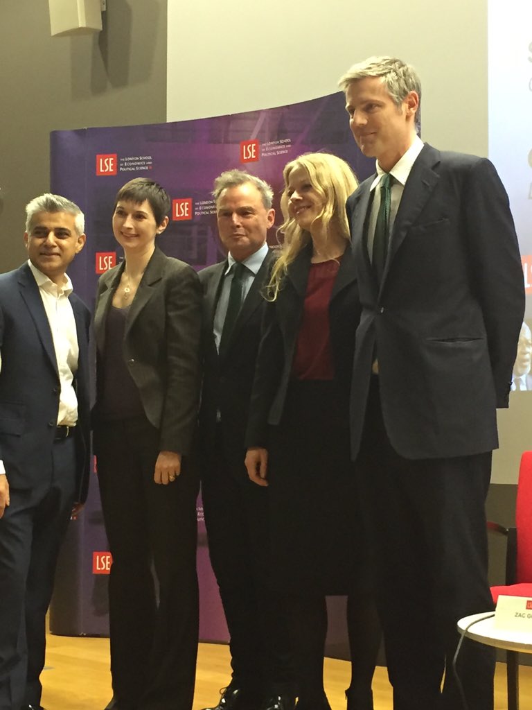 ·        @EY_UKI Front row at the London Mayoral debate at the LSE #londontomorrow https://t.co/JHJLEvRTcP