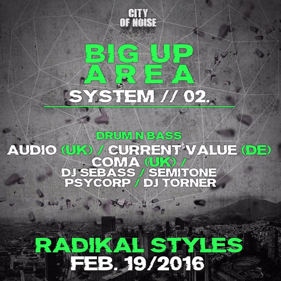 radikalstyles's tweet image. @radikalstyles Festival 2016 #CityOfNoise #RespectTheDancefloor #RadikalStyles2016 BIG UP AREA #DnB #Jungle #Neuro