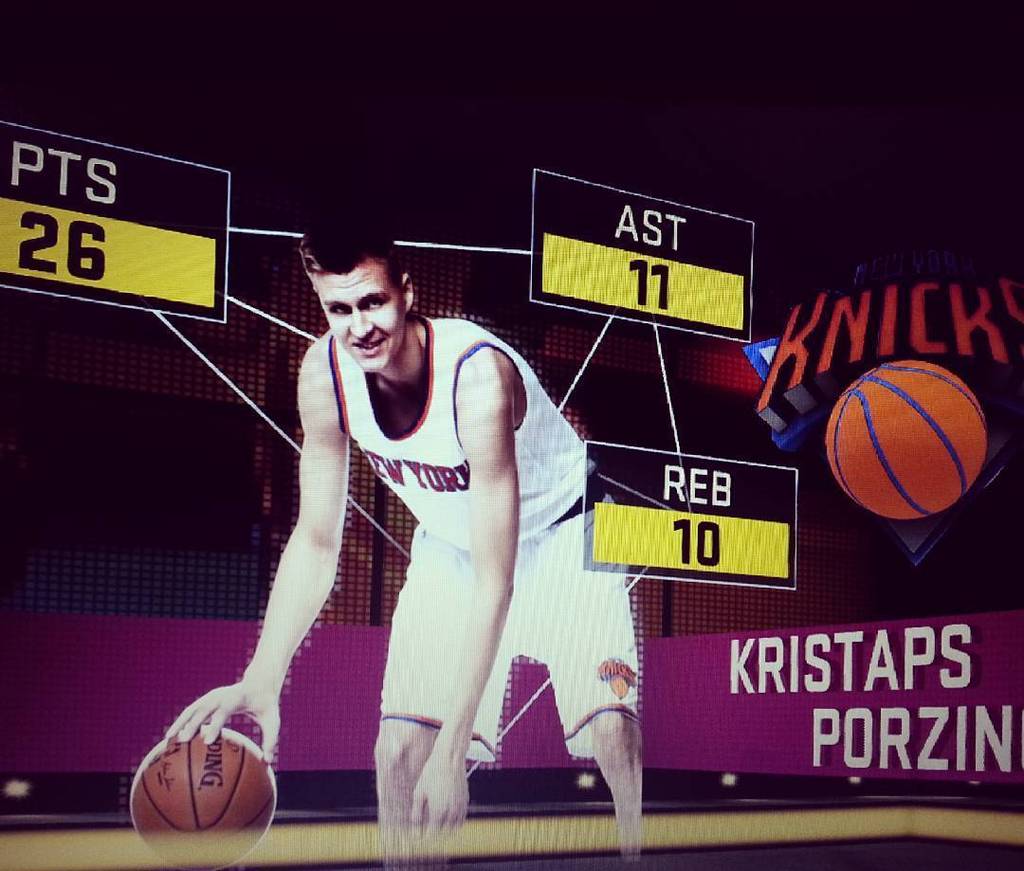 knicksselfie1's tweet image. Šīs nakts statistika pret Raptors, pareģojums #goknicks #kp6 #putback by sociopatsmike