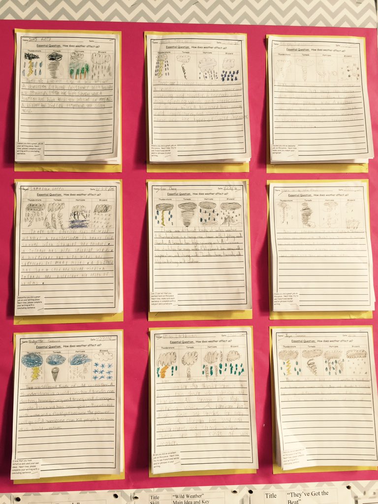 2ndGradeJKO's tweet photo. #class203 is learning about #wildweather #maxwell @PS66JKO https://t.co/BPwIUXsCAT