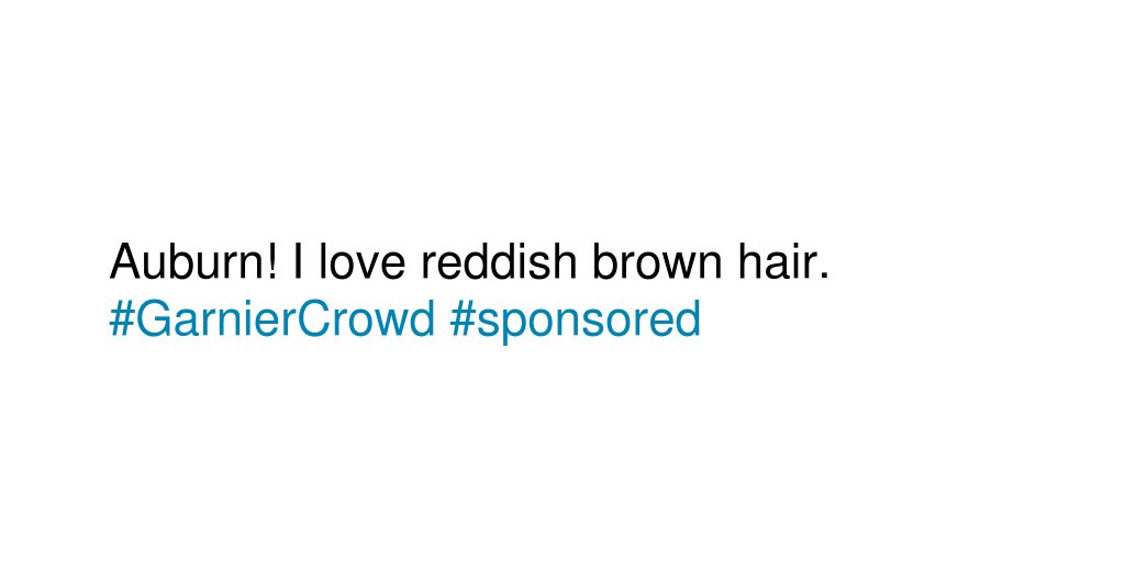 smoothiie1981's tweet photo. Tell us the hair color you’ve always felt you were meant to have. #GarnierCrowd #sponsored https://t.co/Br4hibxMas