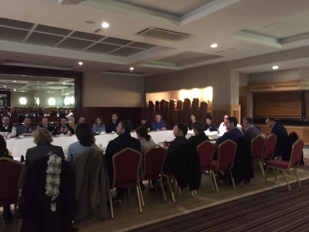 #Fridayam <a href="/Hibernianmallow/">Hibernian Hotel</a> <a href="/JOSArchDesign/">Joe O'Sullivan MRIAI</a> <a href="/garry_sweeney/">Garry Sweeney</a> 32 #business' #networking @PeppersMallow <a href="/OfficeAssist2/">Office Assist</a>