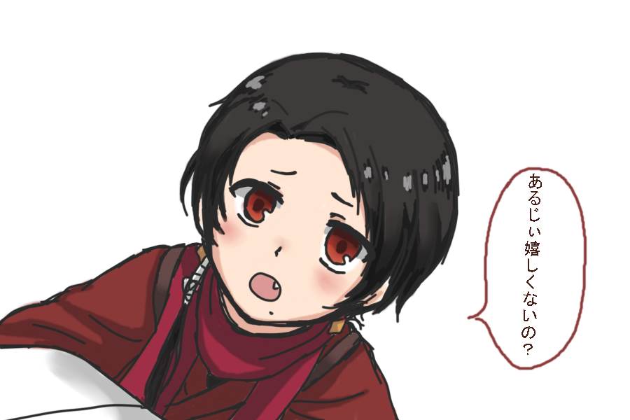 うれしくないの?

#刀剣乱舞
#大和守安定 
#加州清光 
