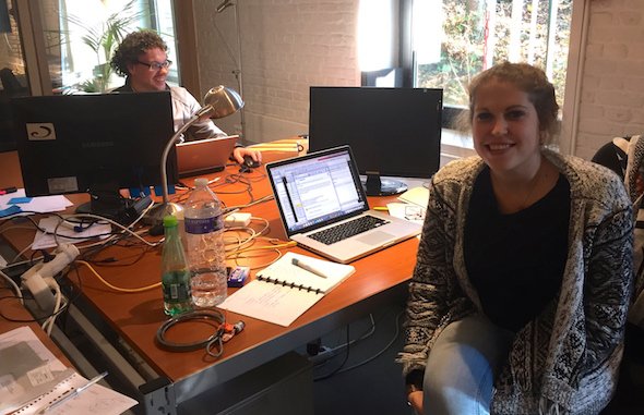 Emakina's tweet photo. Great new talent @emakina tells @LauraneColignon story, from #hackathon to new colleague https://t.co/hkj6yXgnes https://t.co/B0tXijWHx9