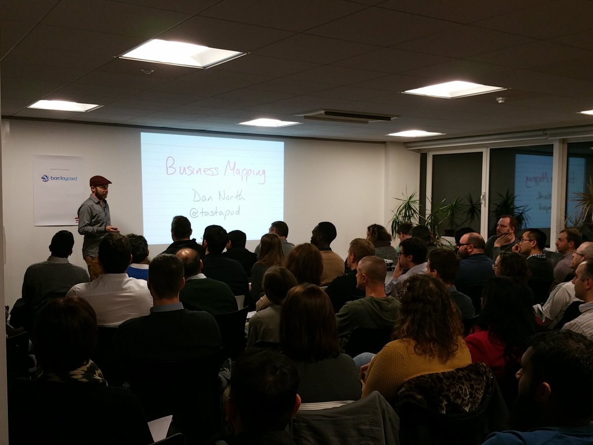 AgileMK's tweet photo. And after a crowd vote, @tastapod has changed his tall to business mapping @AgileMK https://t.co/bbJVZYLywK