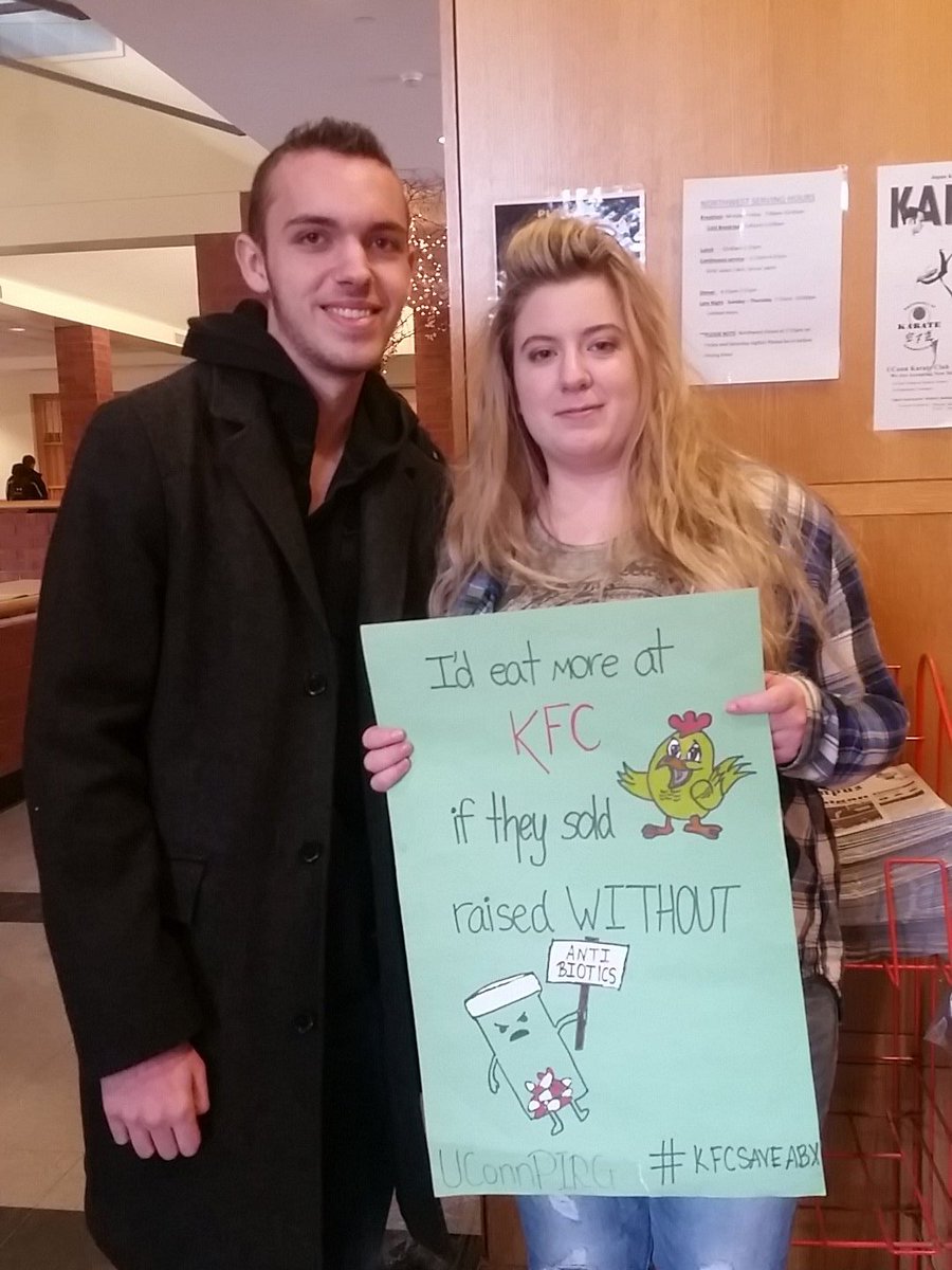 uconnpirg's tweet photo. #KFCsaveABX @kfc https://t.co/WNJ0sv2LxD